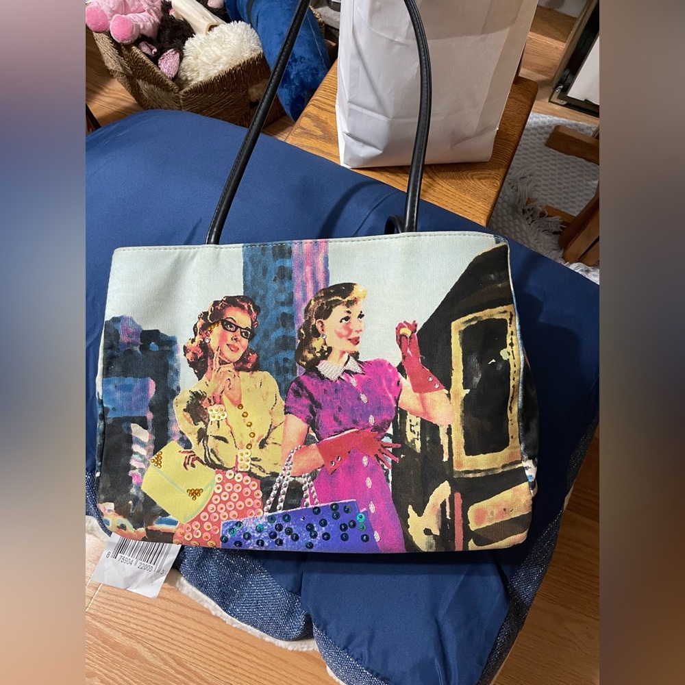 vintage St. John's Bay 2 handle bag